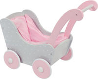 Bayer Chic 2000 425 91, Bayer Chic 2000 Holz-Puppenwagen (425 91) Grau