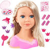 Bayer Design Charlene Super Model, blond - Frisierkopf mit Kosmetik, Puppen &gt;