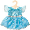 Heless Puppen-Kleid 'Eisprinzessin', klein, Gr. 28-35 cm blau, Puppenzubehör...