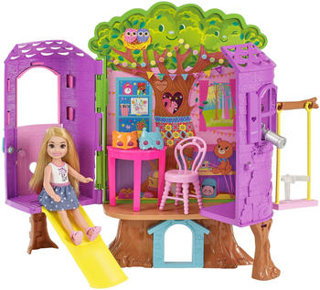 Barbie Chelsea und Baumhaus Spielset (FPF83)