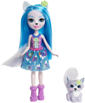 Mattel Enchantimals 15cm Winsley Wolf & Trooper Doll