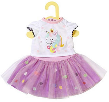 BABY born Dolly Moda Einhorn Shirt mit Tutu 39-46 cm