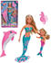 Steffi Love Mermaid Friends Meerjungfrau mit Delfin