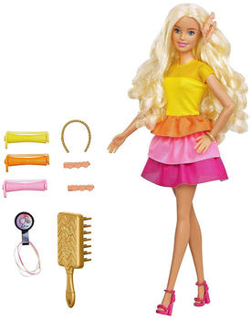 Barbie Ultimate Curls Doll and Playset (GBK24)