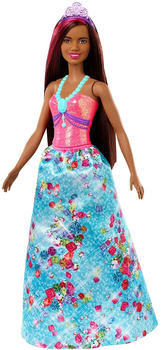 Barbie Dreamtopia Prinzessinnen Puppe (brünett und pinkfarbenes Haar)
