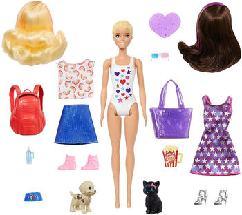 Barbie Puppe Park und Kino Tag-Nacht-Wechseloutfits (GPD56)
