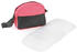 Puppen-Wickeltasche Melange anthrazit-pink
