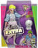 Barbie Extra Puppe schimmernder Look mit Hündchen (GVR05)