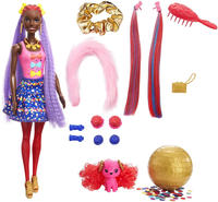 BARBIE HBG38 HBG40, MATTEL HBG38 HBG40 Barbie Color Reveal Hair Feature Spielset -