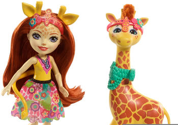 Mattel Enchantimals 15cm Gillian Giraffe & Pawl
