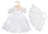Heless Puppen-Brautkleid 28-35 cm weiß 3-teilig