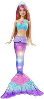 BARBIE HDJ36, MATTEL HDJ36 Barbie Zauberlicht Meerjungfrau Puppe (leuchtet), Barbie