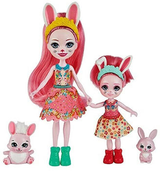 Mattel Enchantimals Sisters Bree & Bedelia Bunny