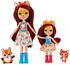 Mattel Enchantimals Sisters Felicity & Feana Fux