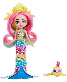 Mattel Royal Enchantimals Ocean Kingdom Rainey Rainbow fish & Flo