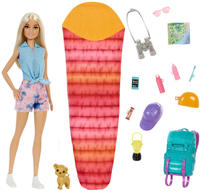 BARBIE HDF73, MATTEL HDF73 Barbie "It takes two Camping" Set inkl. Malibu...