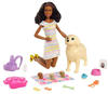 Mattel Barbie HCK76, Mattel Barbie Barbie Puppe mit Hund und Welpen