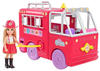 Mattel Barbie HCK73, Mattel Barbie Barbie Chelsea Feuerwehrauto mit Chelsea