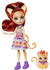 Mattel Enchantimals City Tails Tarla orange cat