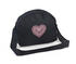 Puppen-Wickeltasche Melange grau-navy