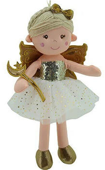 Sweety-Toys Stoffpuppe Fee Prinzessin gold 30 cm