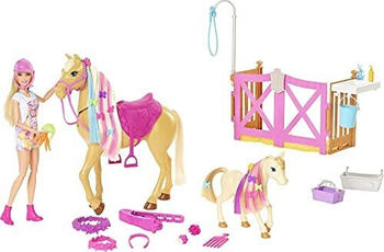 Barbie Frisier- und Reitspaß Pferd und Pony