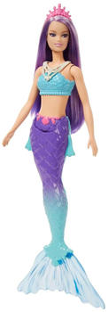 Barbie Dreamtopia Meerjungfrau Puppe lila Haare (HGR10) lila Haare