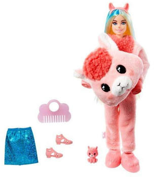 Barbie Cutie Reveal Puppe mit Llama-Plüschkostüm (HJL60)
