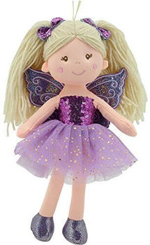 Sweety-Toys Stoffpuppe Fee Prinzessin lila 30 cm