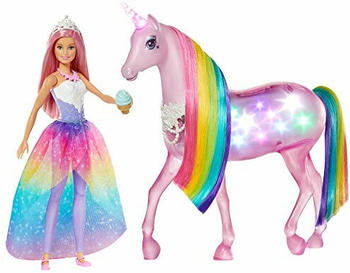 Barbie Dreamtopia Magisches Zauberlicht Einhorn mit Berührungsfunktion