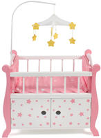 Bayer Chic 2000 510 88, Bayer Chic 2000 Puppenbett mit Mobile (510 88) Pink