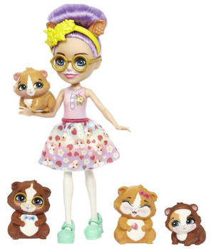 Mattel Enchantimals City Tails Glee pinega pig family