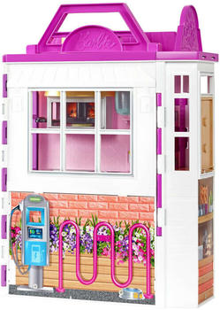 Barbie Doll Playset With 30+ Pieces, Cook ‘n Grill Restaurant, Travel Toy(HGP59)