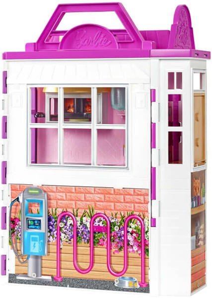Barbie Doll Playset With 30+ Pieces, Cook ‘n Grill Restaurant, Travel Toy(HGP59)
