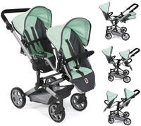 Bayer Chic 2000 690-67, Bayer Chic 2000 Puppenwagen Linus Duo (690-67) Blau/Grau