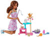 Mattel Barbie HHB70, Mattel Barbie Barbie Puppe und Kätzchen Kratzbaum