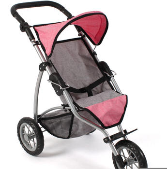 Bayer-Chic Jogging-Buggy Leon rosa