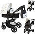 Ella & Piet Puppenwagen MOOVE4 mit Wickeltasche 2in1