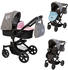 Ella & Piet Puppenwagen MOOVE4 mit Wickeltasche 2in1