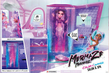 MGA Entertainment Mermaze Mermaids Color Change Salon & Spa