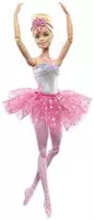 Barbie Anziehpuppe "Dreamtopia, Zauberlicht Ballerina (blond), Puppe mit