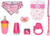 Zapf Creation Baby Born Puppen Accessoires-Set rosa