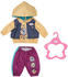 BABY born Puppenkleidung Outfit mit Hoody 43 cm (832615)