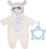 Zapf Creation Baby Annabell Puppenkleidung Kuschelanzug Schaf 43 cm (709825)