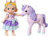 BABY born Stehpuppe Storybook Prinzessin Bella 18 cm mit Einhorn und Lichteffekten