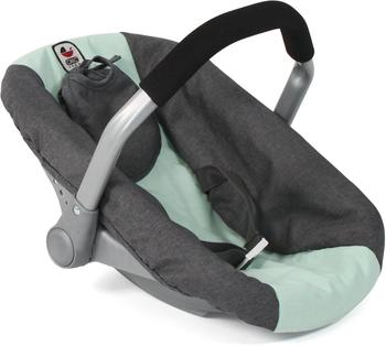 Bayer-Chic Puppen-Autositz Melange anthrazit-mint
