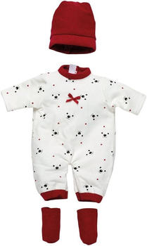 Llorens Puppenkleidung Pyjamaset mit Mütze 40-42 cm