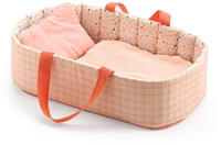 DJECO Puppen Tragetasche POMEA Puppentragetasche mit Decke und Kopfkissen