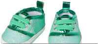 HELESS 149 Puppen-Glitzer-Sneakers, mint, Gr&ouml;&szlig;e 38-45 cm