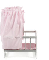 CHIC2000 Puppenwiege "Stars Grau" inkl. Himmel